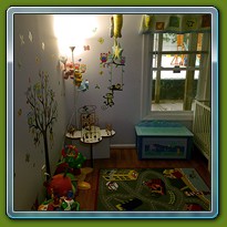 Nap time at Tiny Angels Daycare