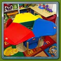 Lego table for our Angels